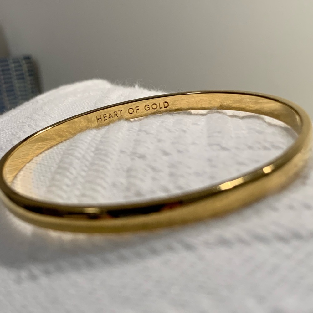 Kate spade “heart of gold” bracelet